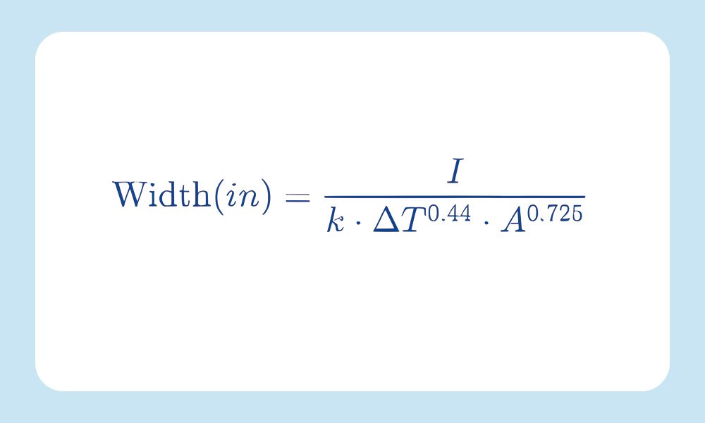 IPC-2221-Formel