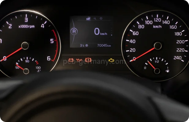 Flexible Leiterplatte – Armaturenbrett-Instrumentierung