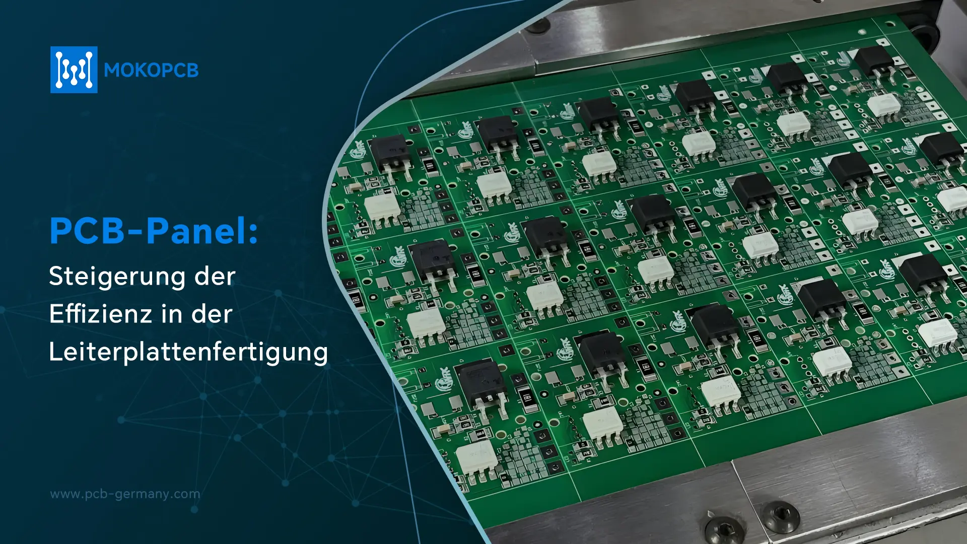 PCB-Panel Steigerung der Effizienz in der Leiterplattenfertigung-Blog-Banner