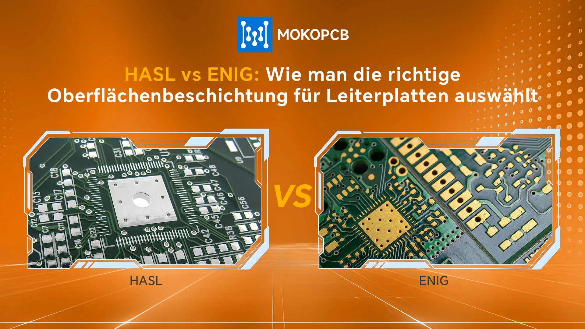 HASL vs ENIG Wie man die richtige Oberflächenbeschichtung für Leiterplatten auswählt-Blog-Banner