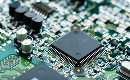 Leiterplatte aus gemischten Materialien