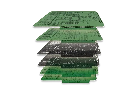 Mehrschichtige Leiterplatten