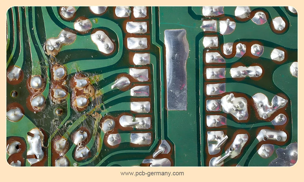 So reinigen Sie von Korrosion betroffene Leiterplatten