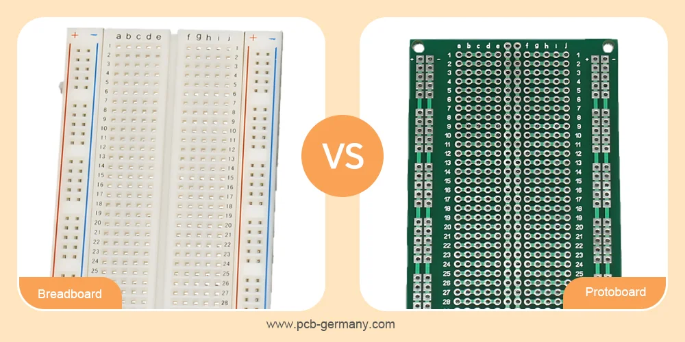 Protoboard vs Breadboard