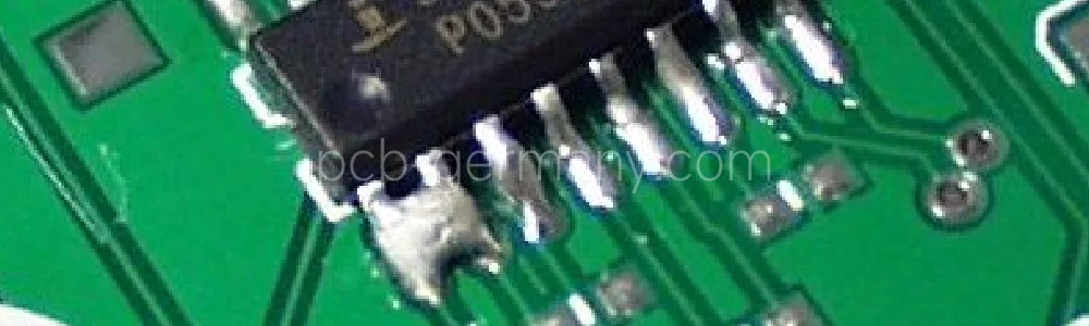 Lötfehler-Lötbrücken