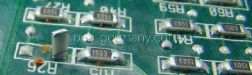 Lötfehler-Tombstoning