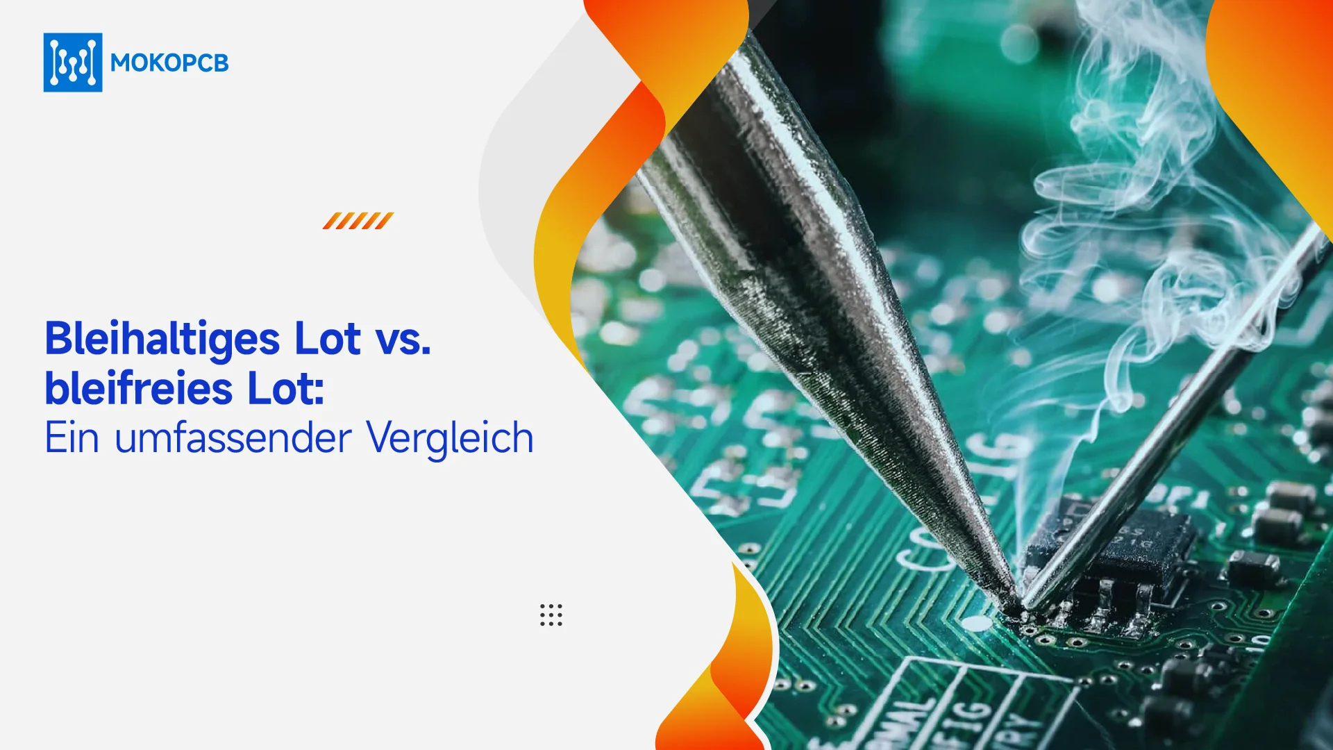 Bleihaltiges Lot vs. bleifreies Lot Ein umfassender Vergleich-Blog-Banner